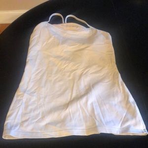 LuLu Lemon white tank size 8